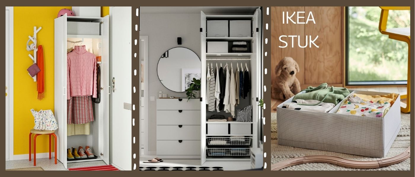نظم دهنده ایکیا مدل IKEA STUK سایز 18×51×32 سانتی متر